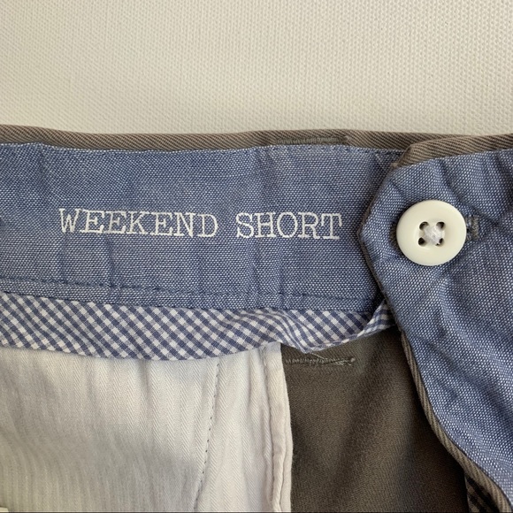 Banana Republic Rolled Hem Gray Shorts - Sz 10 - Picture 4 of 5